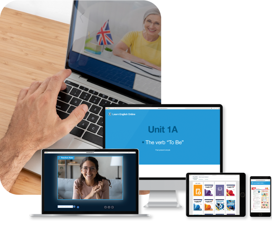 Lezioni di inglese su PC, tablet, laptop e smartphone